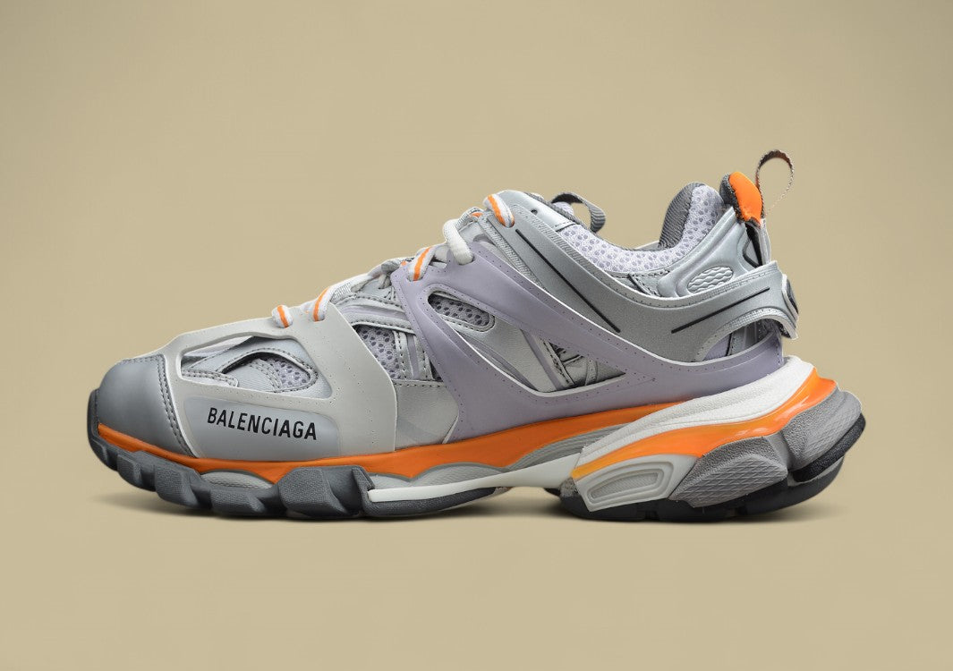 Balenciaga Grey Orange Sneaker