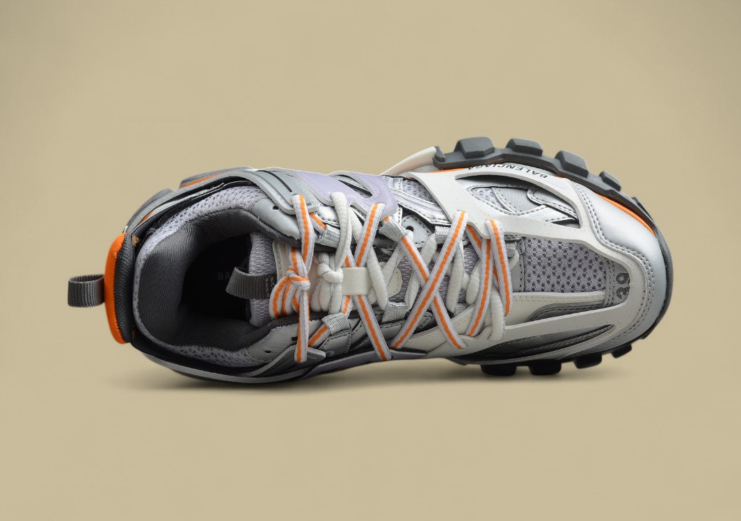 Balenciaga Grey Orange Sneaker
