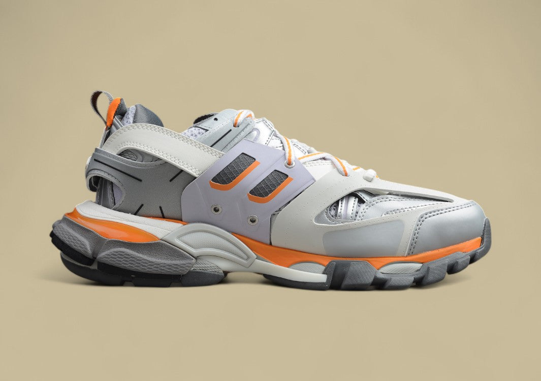 Balenciaga Grey Orange Sneaker