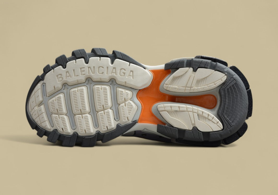 Balenciaga Grey Orange Sneaker