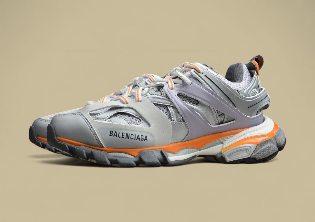 Balenciaga Grey Orange Sneaker
