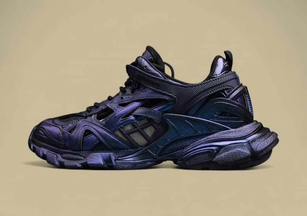 Balenciaga Iridescent Black Runner Sneaker