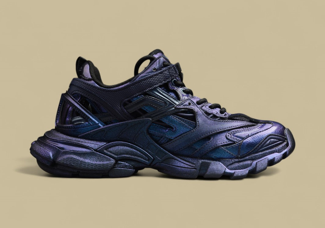 Balenciaga Iridescent Black Runner Sneaker