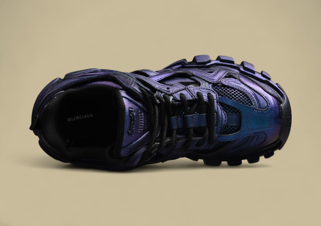 Balenciaga Iridescent Black Runner Sneaker