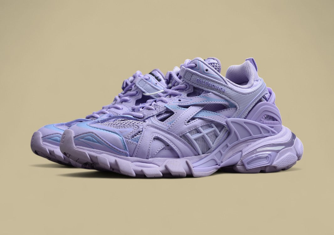 Balenciaga Lavender Runner Sneaker