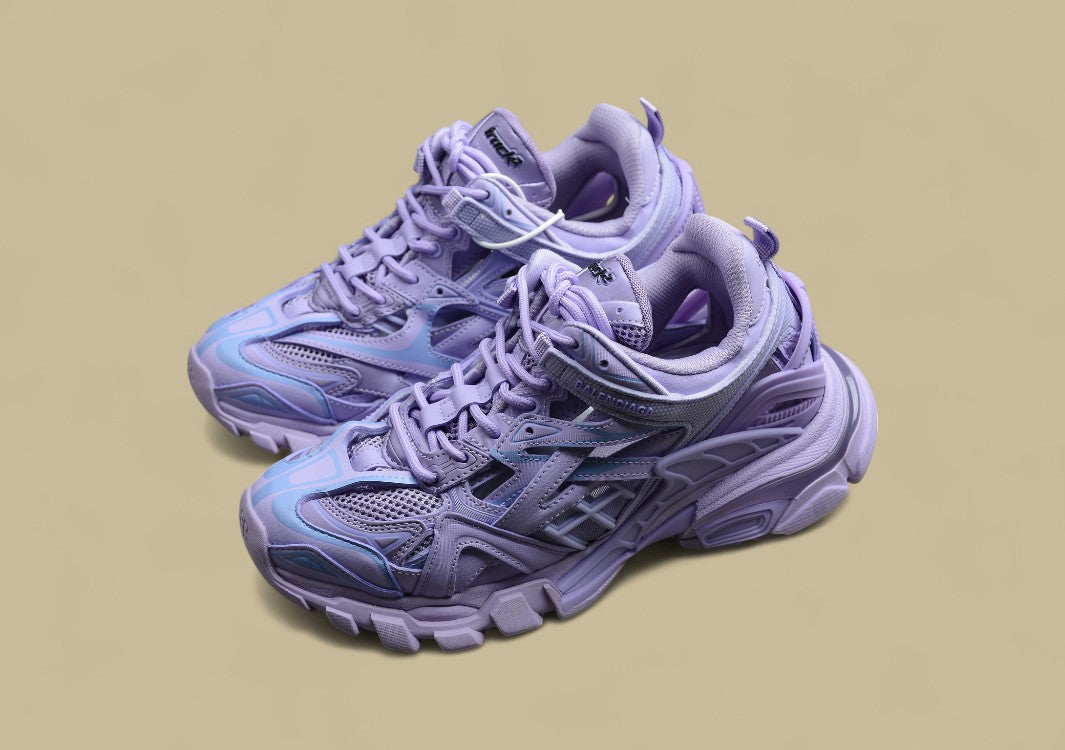 Balenciaga Lavender Runner Sneaker