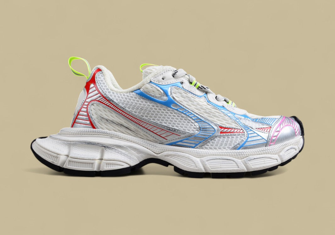 Balenciaga Multicolor Mesh Runner Sneaker
