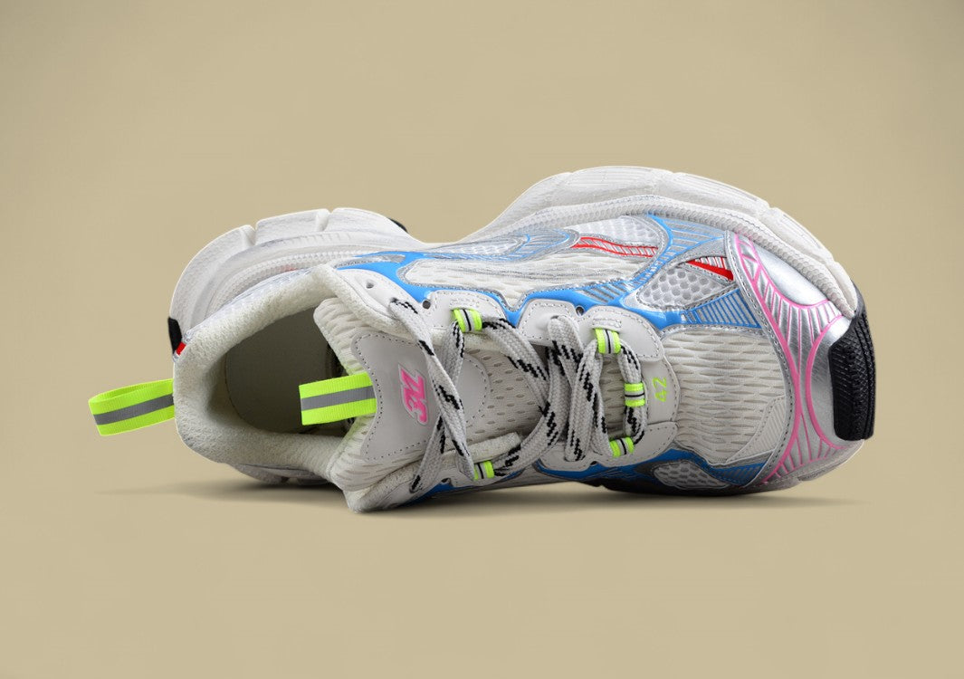 Balenciaga Multicolor Mesh Runner Sneaker