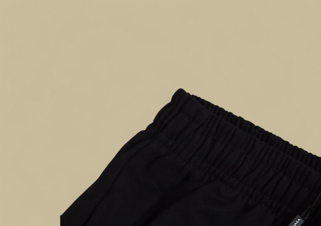 Balenciaga Multiple Logos Track Pants – Black