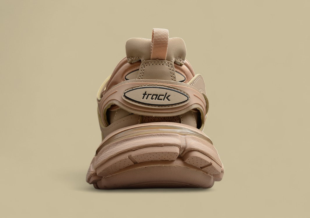 Balenciaga Nude Beige Tech Runner Sneaker
