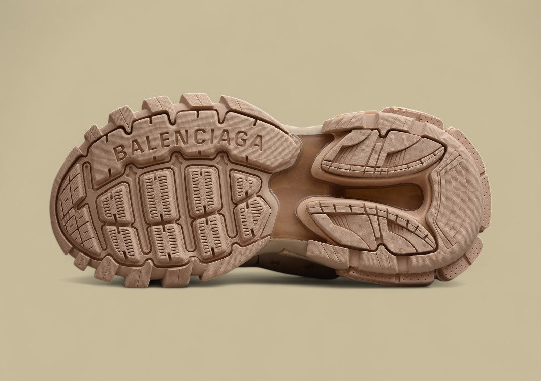 Balenciaga Nude Beige Tech Runner Sneaker