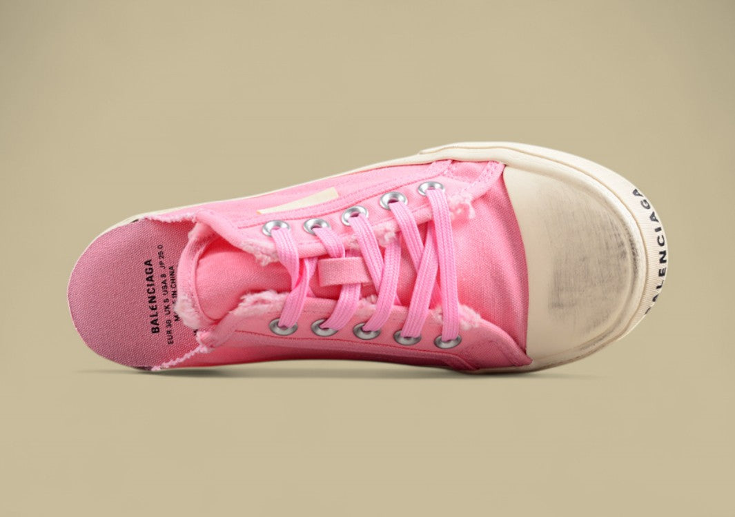 Balenciaga Paris Sneaker Mule in Distressed Pink