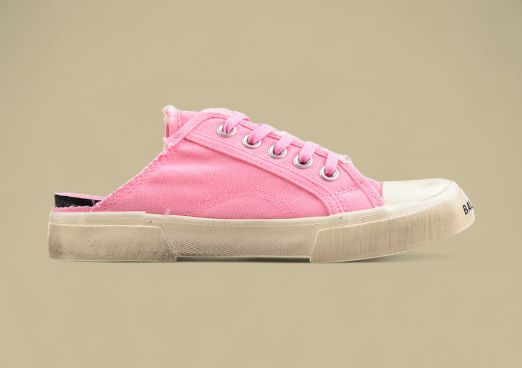 Balenciaga Paris Sneaker Mule in Distressed Pink