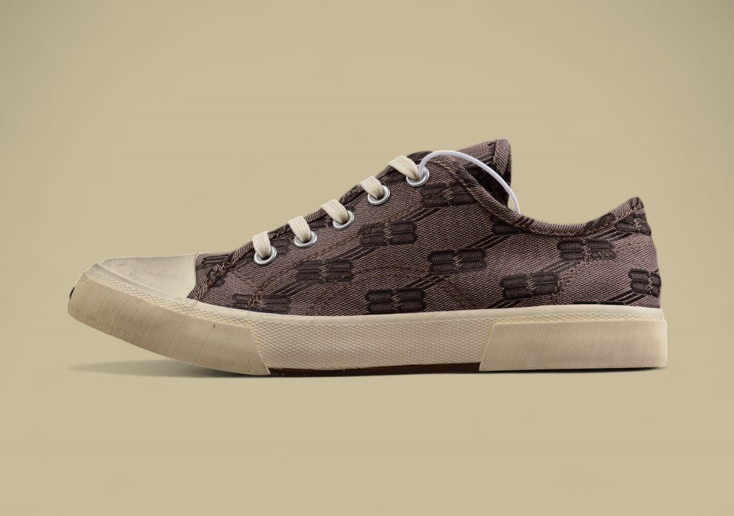 Balenciaga Vulc Derst Paris Parisian Family Retro Distressed Low-Top Canvas Shoes