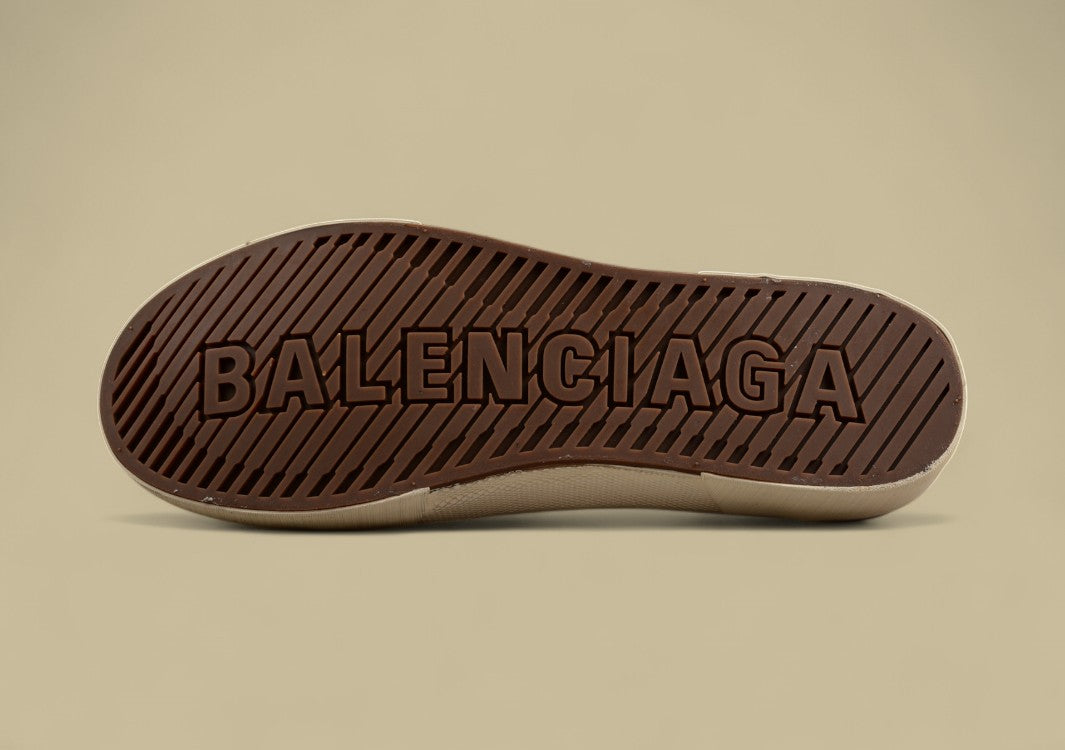 Balenciaga Vulc Derst Paris Parisian Family Retro Distressed Low-Top Canvas Shoes