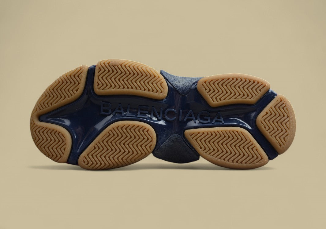 Balenciaga Pink Gray Yellow Men's And Women's Shoes