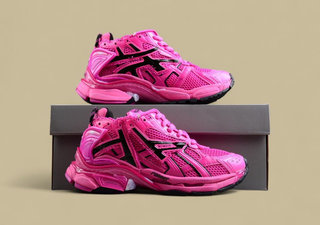 Balenciaga Pink Runner Sneaker