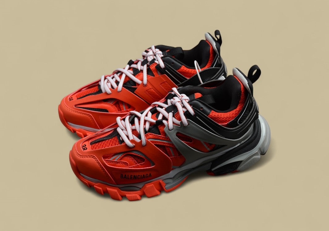 Balenciaga Red Gray Sneaker
