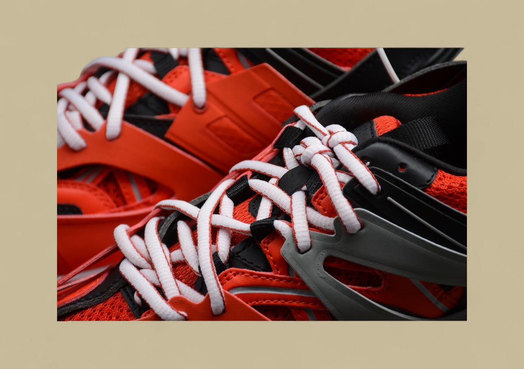 Balenciaga Red Gray Sneaker