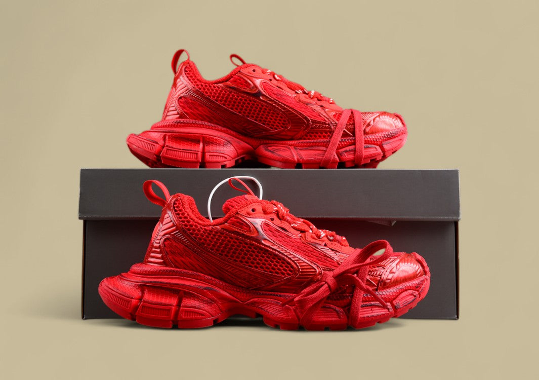 Balenciaga Red Track Sneaker