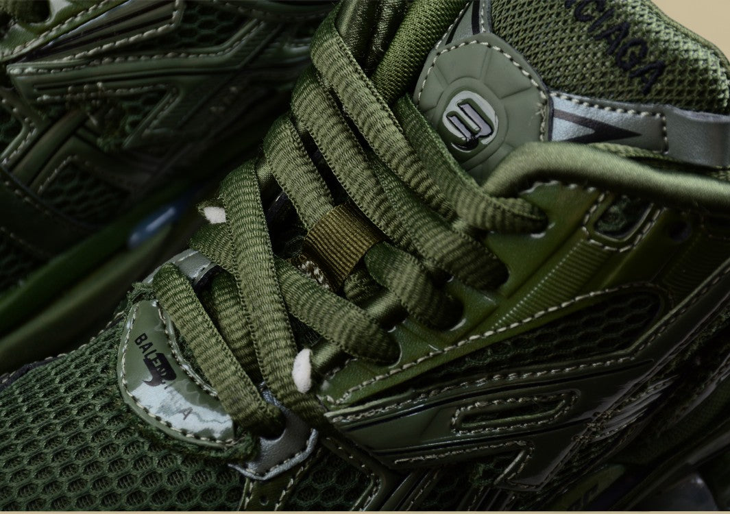 Balenciaga Runner Kith Edition, neueste Farbvariante Retro Casual Shoes