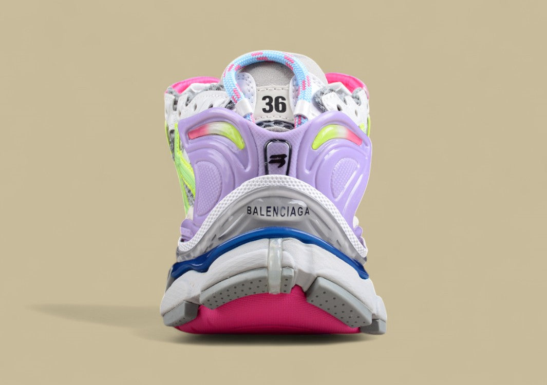Balenciaga Runner Kith "Four.Color" 7.0 – 21SS Retro Casual Sneaker