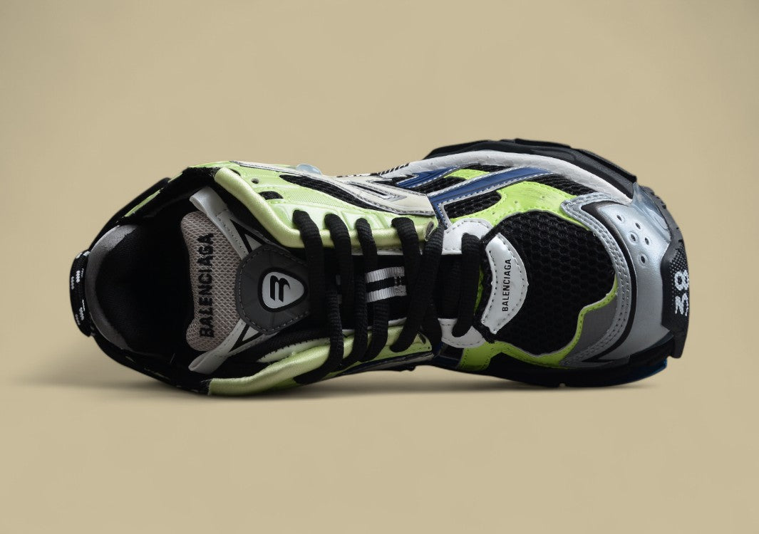Balenciaga Runner Kith Four.color Balenciaga 7.0 21ss Latest Color Matching Trend Retro Casual Shoes