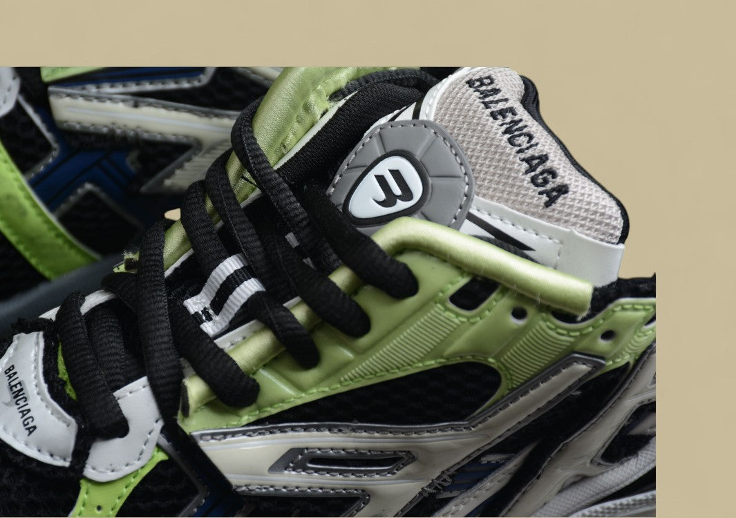 Balenciaga Runner Kith Four.color Balenciaga 7.0 21ss Latest Color Matching Trend Retro Casual Shoes