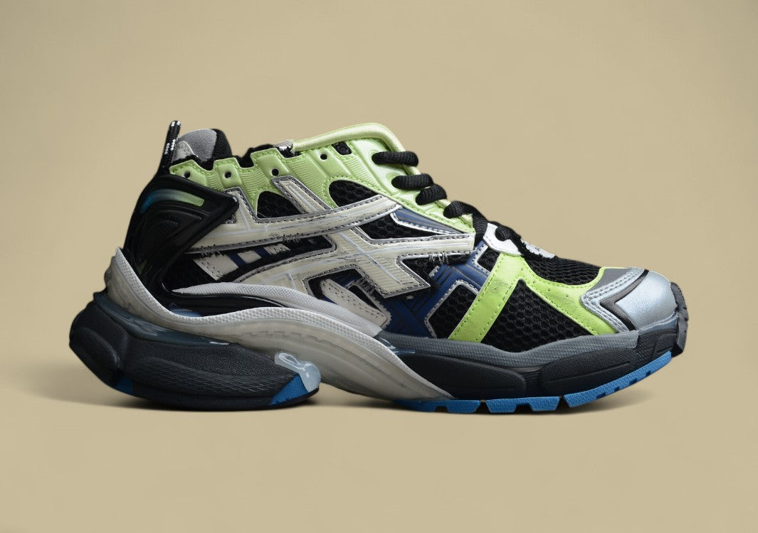 Balenciaga Runner Kith Four.color Balenciaga 7.0 21ss Latest Color Matching Trend Retro Casual Shoes