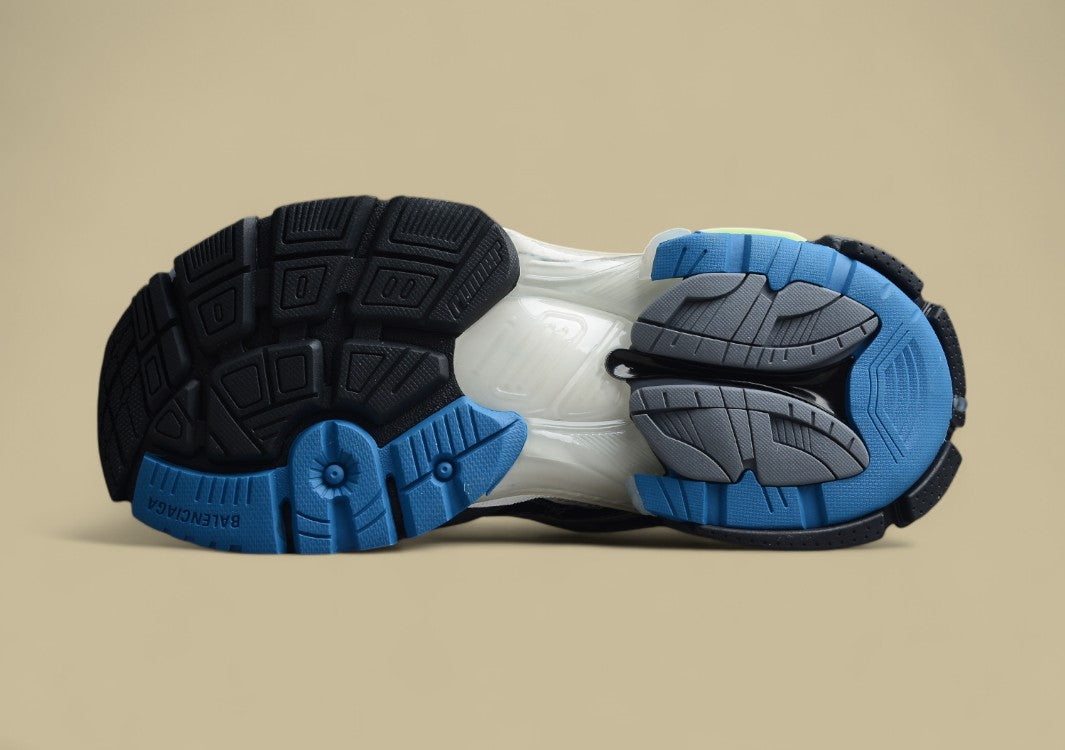 Balenciaga Runner Kith Four.color Balenciaga 7.0 21ss Latest Color Matching Trend Retro Casual Shoes