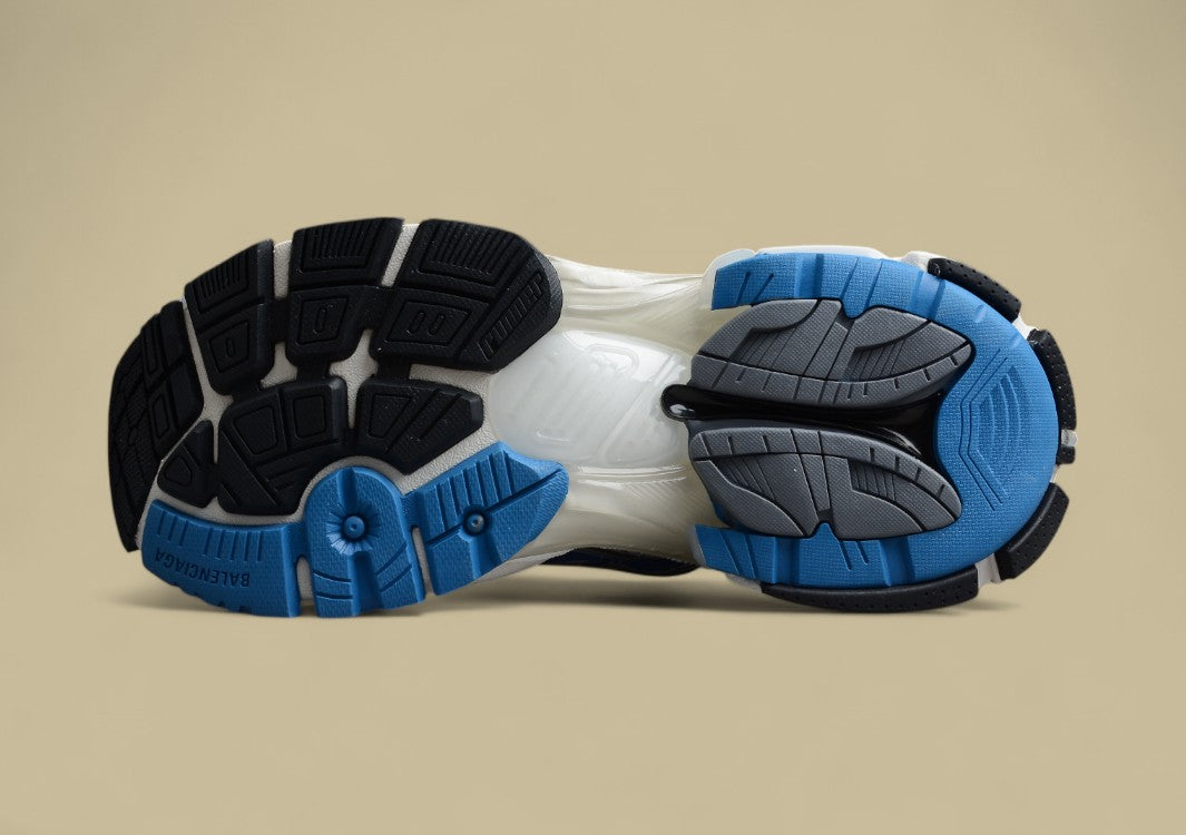 Balenciaga Runner Kith Four.color R55 7.0 21ss Latest Color Trend Retro Casual Shoes