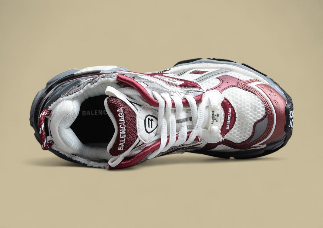 Balenciaga Runner Kith Four.color R55 7.0 21ss Latest Color Trend Retro Casual Shoes