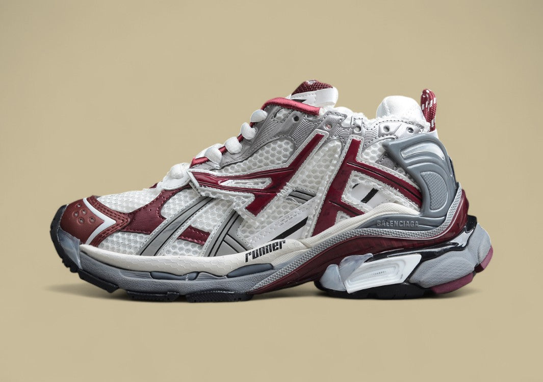 Balenciaga Runner Kith Four.color R55 7.0 21ss Latest Color Trend Retro Casual Shoes