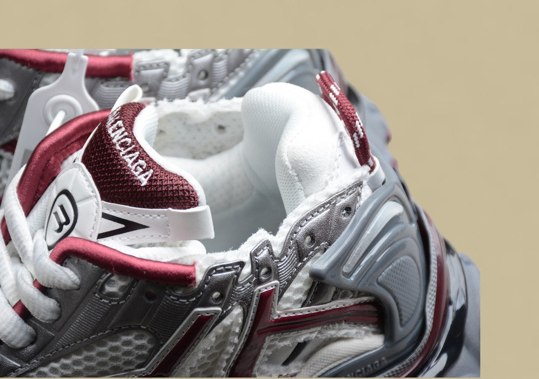 Balenciaga Runner Kith Four.color R55 7.0 21ss Latest Color Trend Retro Casual Shoes