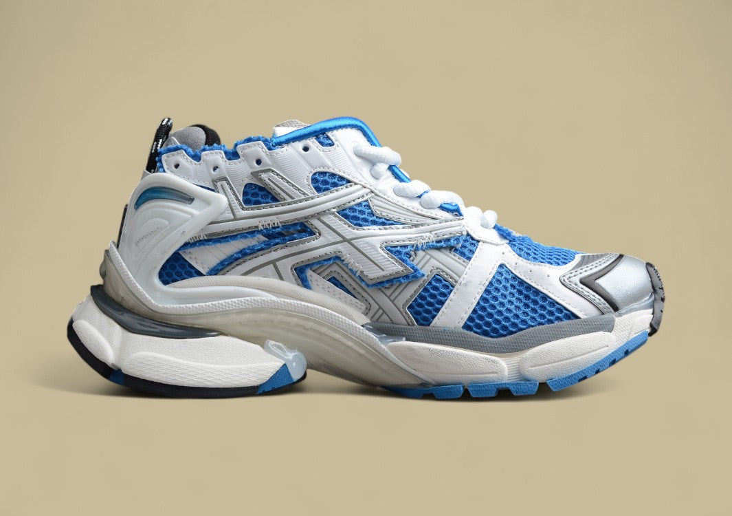 Balenciaga Runner Kith Four.color R55 7.0 21ss Latest Color Trend Retro Casual Shoes