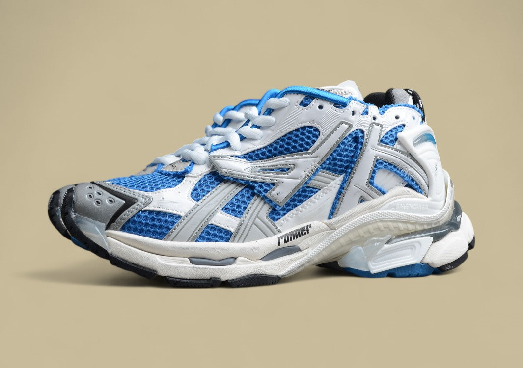 Balenciaga Runner Kith Four.color R55 7.0 21ss Latest Color Trend Retro Casual Shoes