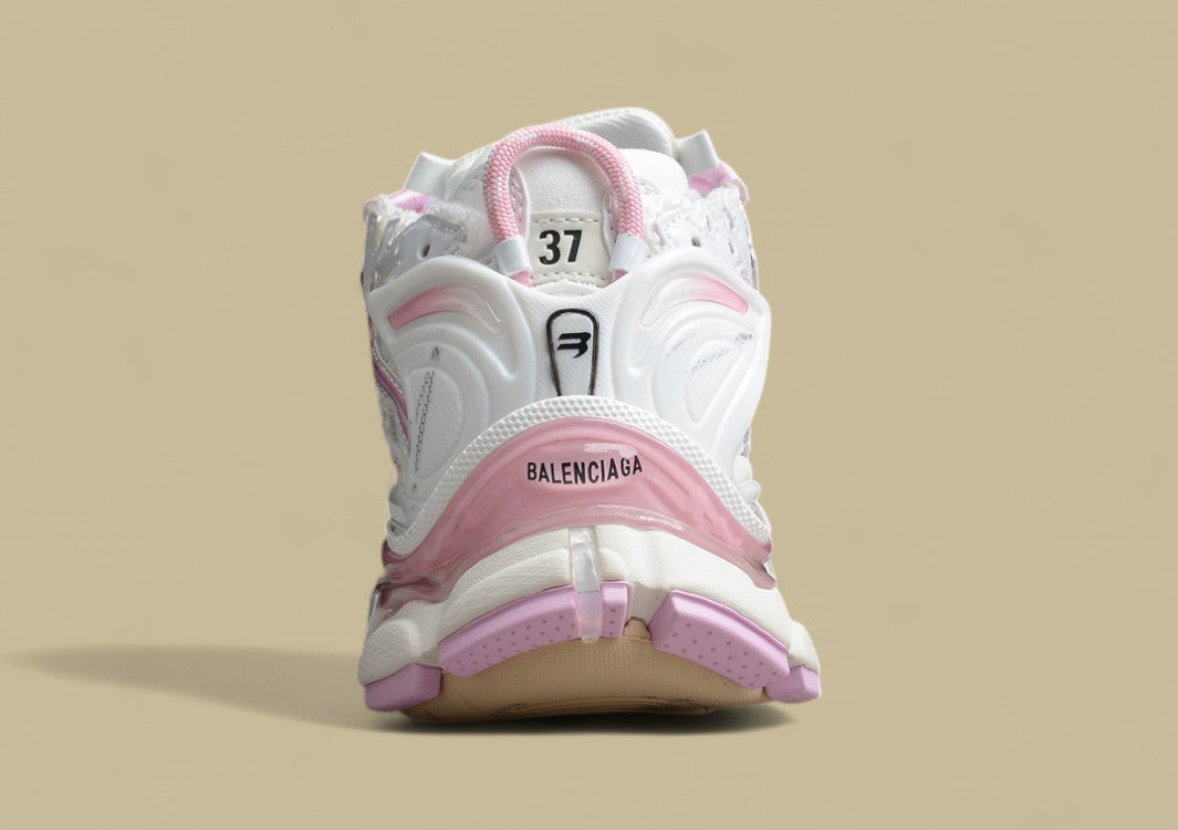 Balenciaga Runner Kith Four.color R55 7.0 21ss Latest Color Trend Retro Casual Shoes