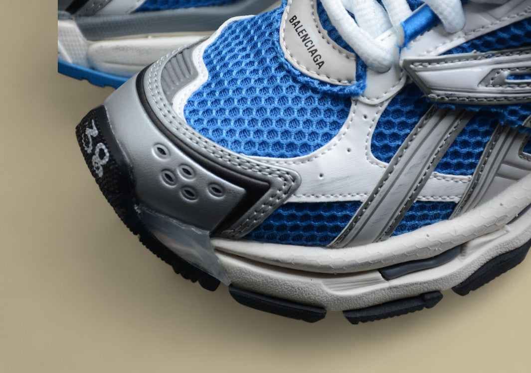 Balenciaga Runner Kith Four.color R55 7.0 21ss Latest Color Trend Retro Casual Shoes