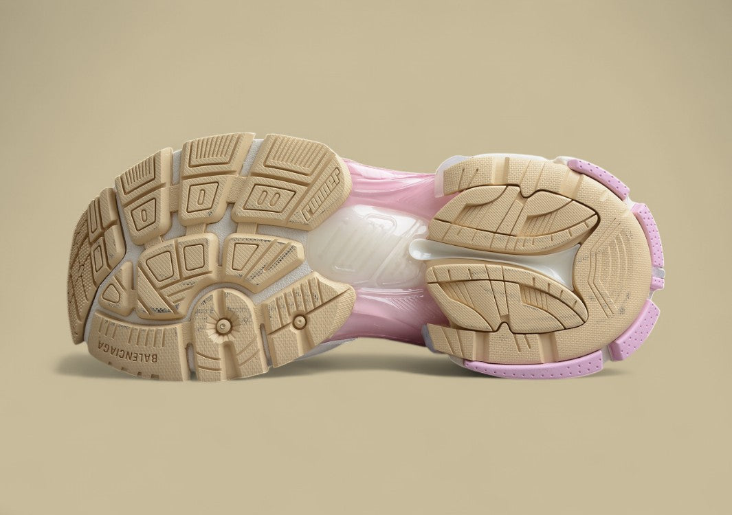 Balenciaga Runner Kith Four.color R55 7.0 21ss Latest Color Trend Retro Casual Shoes