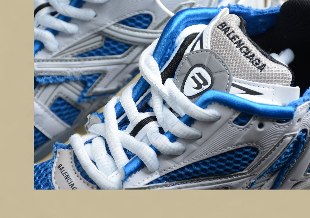 Balenciaga Runner Kith Four.color R55 7.0 21ss Latest Color Trend Retro Casual Shoes