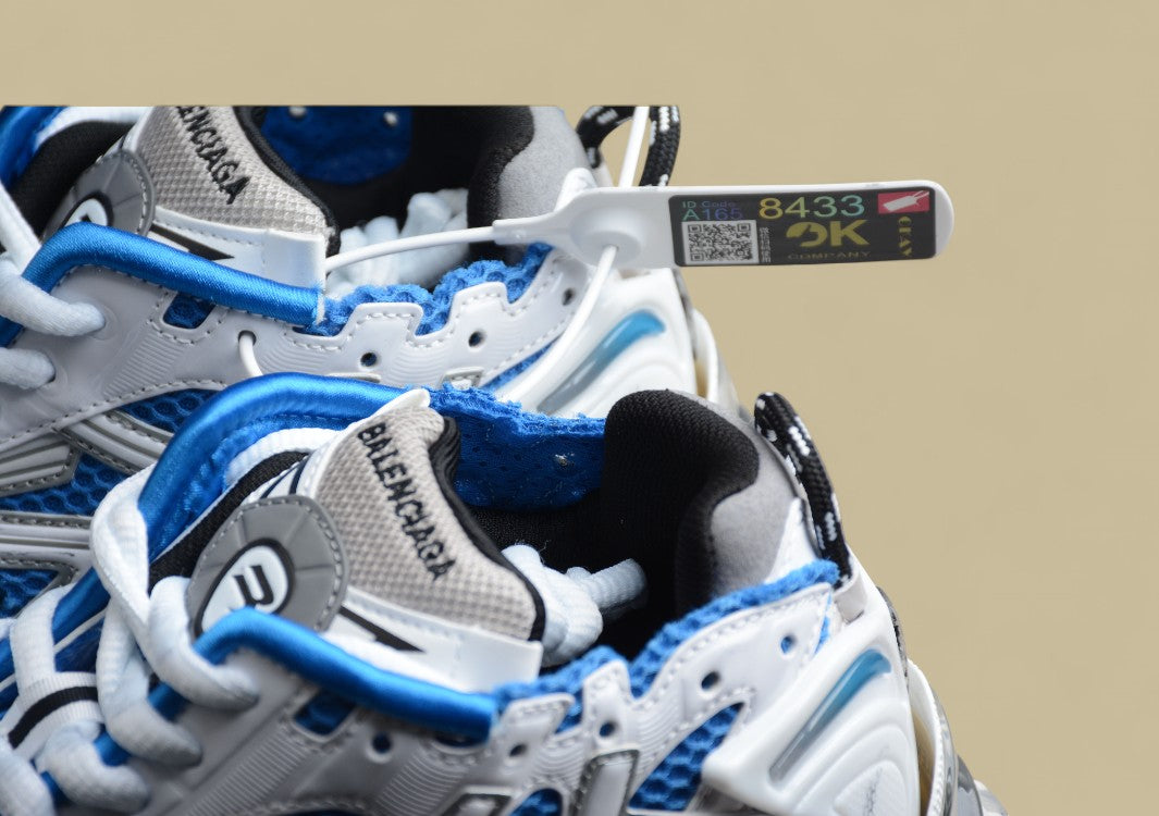 Balenciaga Runner Kith Four.color R55 7.0 21ss Latest Color Trend Retro Casual Shoes