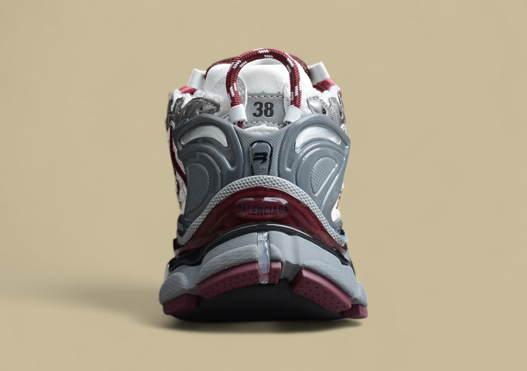 Balenciaga Runner Kith Four.color R55 7.0 21ss Latest Color Trend Retro Casual Shoes