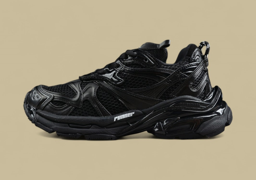 Balenciaga Runner Kith Four – Triple Black