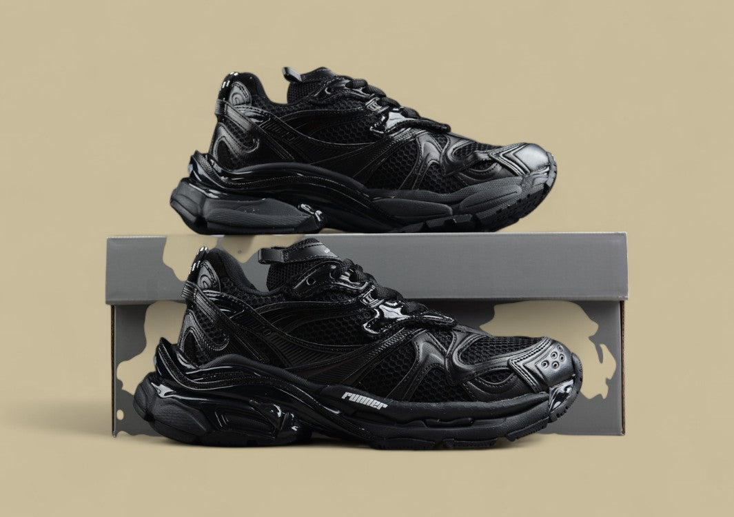 Balenciaga Runner Kith Four – Triple Black