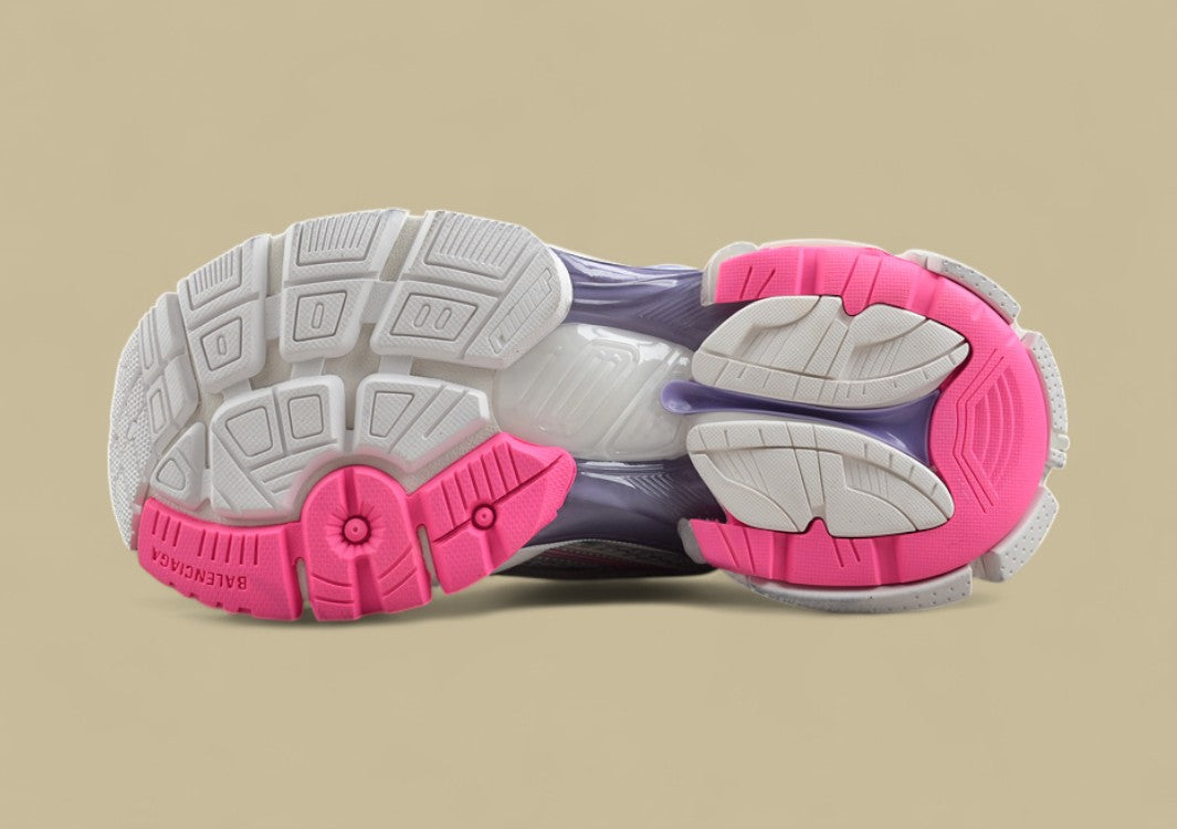 Balenciaga Runner Kith Four – White, Blue & Pink