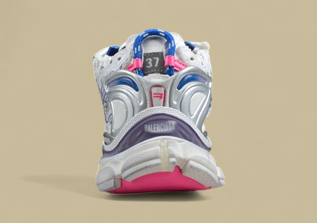 Balenciaga Runner Kith Four – White, Blue & Pink