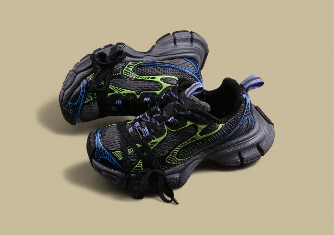 Balenciaga Runner Sneaker – Black/Green/Blue