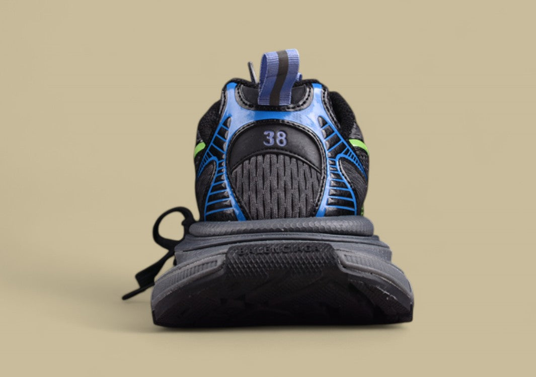 Balenciaga Runner Sneaker – Black/Green/Blue