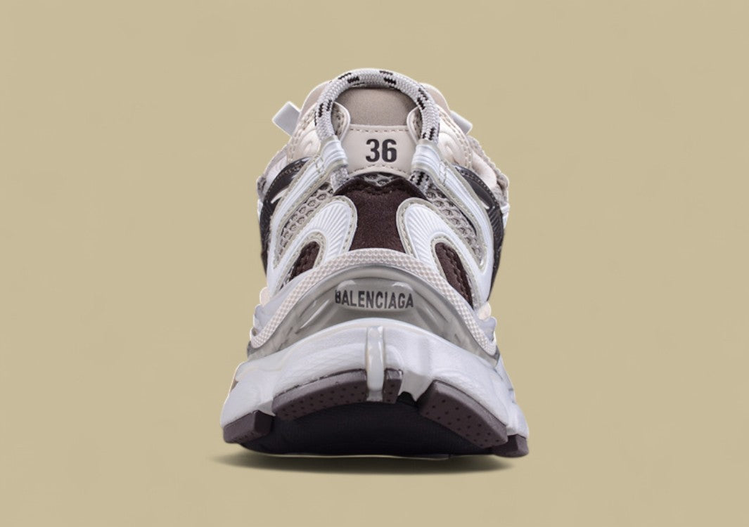 Balenciaga Runner Sneaker – Cream/Grey/Brown
