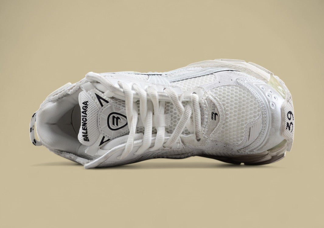 Balenciaga Runner Sneaker – Kith Four Edition in Triple White